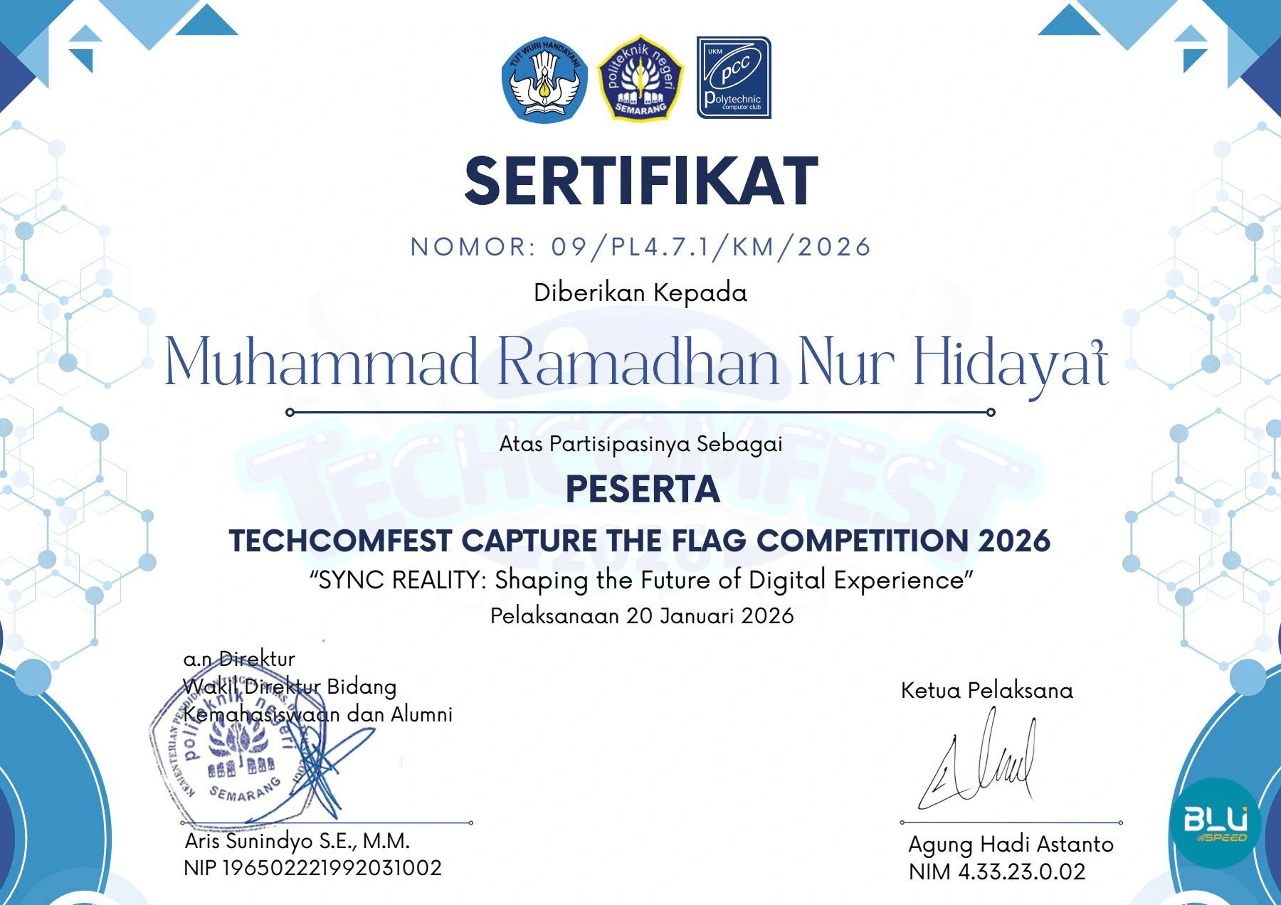 Techcomfest CTF 2026